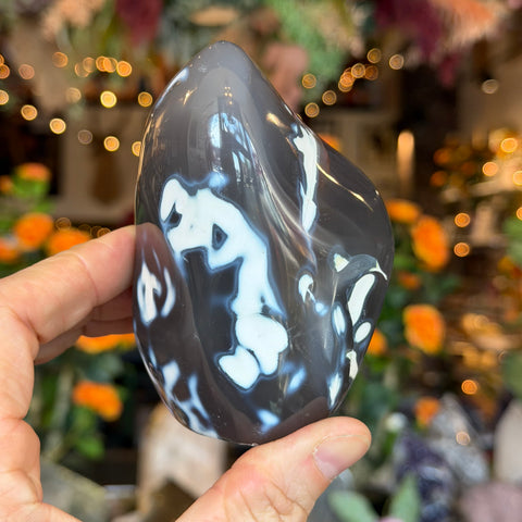 Ravenstone Crystals Orca Agate "Kate"