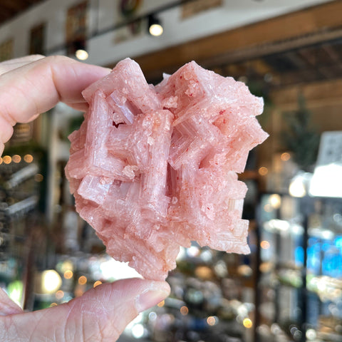 Ravenstone Crystals Pink Halite "Joan"