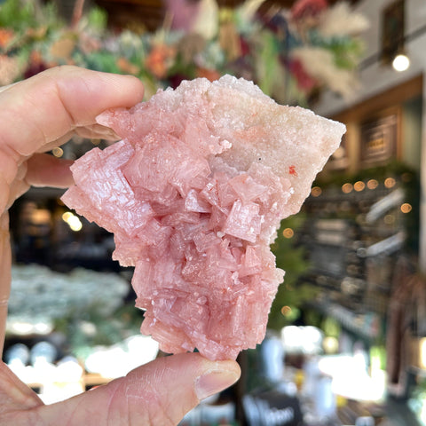 Ravenstone Crystals Pink Halite "Olivia"