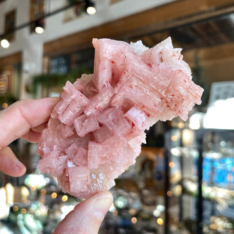 Ravenstone Crystals Pink Halite "Vi"