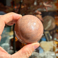 Ravenstone Crystals Pink Moonstone "Evren"