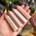 Ravenstone Crystals Pink Opal Point
