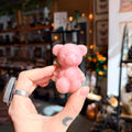 Ravenstone Crystals Pink Opal Teddy Bear "Lucy"