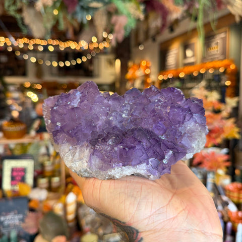 Ravenstone Crystals Purple Fluorite "Angela"