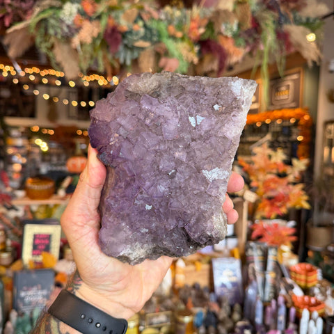 Ravenstone Crystals Purple Fluorite "Gabi"