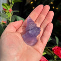 Ravenstone Crystals Purple Fluorite Seashell