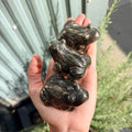 Ravenstone Crystals Pyrite Frog
