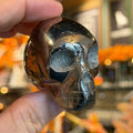 Ravenstone Crystals Pyrite Skull "Pamela"