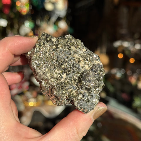 Ravenstone Crystals Pyrite "Toby"