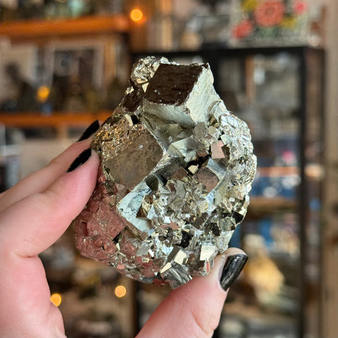 Ravenstone Crystals Pyrite "Tommy"