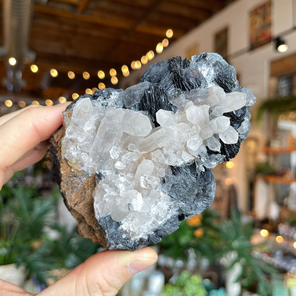 Ravenstone Crystals Quartz w/ Hematite &quot;Daniela&quot;