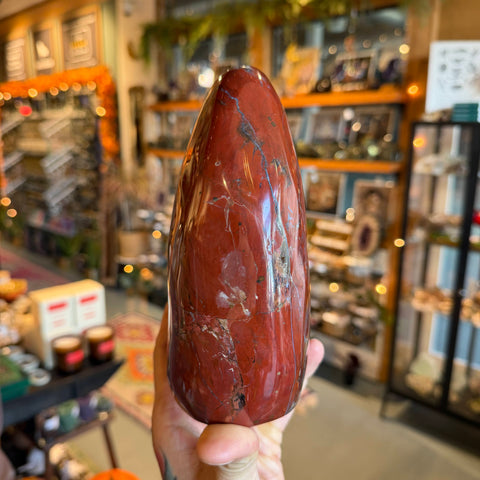 Ravenstone Crystals Red Jasper "Rue"