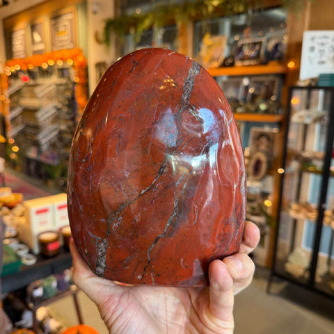 Ravenstone Crystals Red Jasper "Rue"