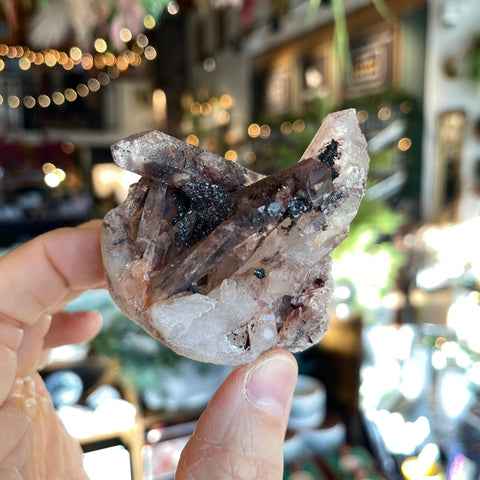 Ravenstone Crystals Red Phantom Quartz "Moira"