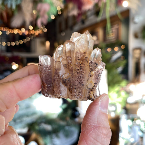Ravenstone Crystals Red Phantom Quartz "Seraphina"