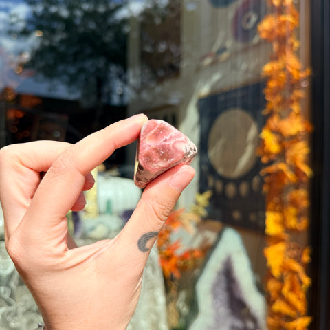 Ravenstone Crystals Rhodochrosite Chunk "Chris"