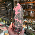 Ravenstone Crystals Rhodonite "Chantelle"