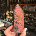 Ravenstone Crystals Rhodonite "Dominique"