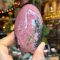 Ravenstone Crystals Rhodonite "Ellen"