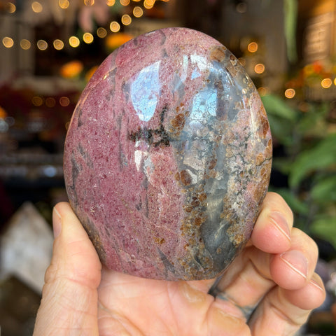 Ravenstone Crystals Rhodonite "Herbert"