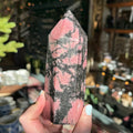 Ravenstone Crystals Rhodonite "Jill"