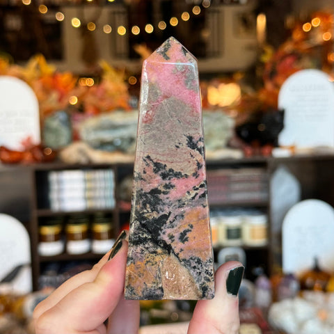 Ravenstone Crystals Rhodonite "Marisol"