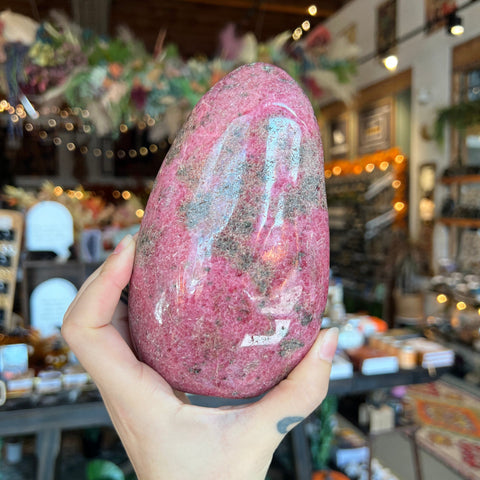 Ravenstone Crystals Rhodonite "Sophie"