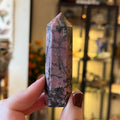 Ravenstone Crystals Rhodonite "Ursula"