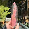 Ravenstone Crystals Rhodonite "Winnie"