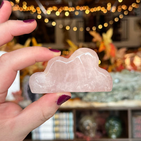 Ravenstone Crystals Rose Quartz Cloud