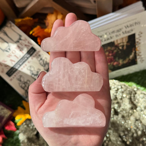 Ravenstone Crystals Rose Quartz Cloud