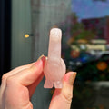 Ravenstone Crystals Rose Quartz Dinosaur "Mattie"