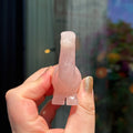 Ravenstone Crystals Rose Quartz Dinosaur "Paisley"