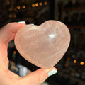 Ravenstone Crystals Rose Quartz Heart "Cora"