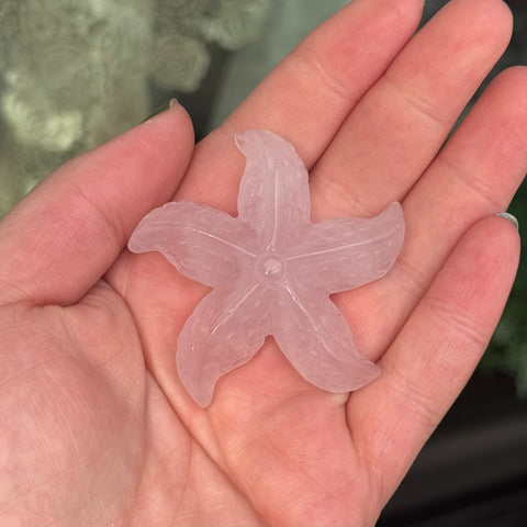 Ravenstone Crystals Rose Quartz Starfish "Gianna"