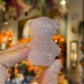 Ravenstone Crystals Rose Quartz Teddy Bear "Cammi"