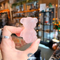 Ravenstone Crystals Rose Quartz Teddy Bear "Chloe"