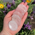 Ravenstone Crystals Rose Quartz Worry Stone | Thumb Stone