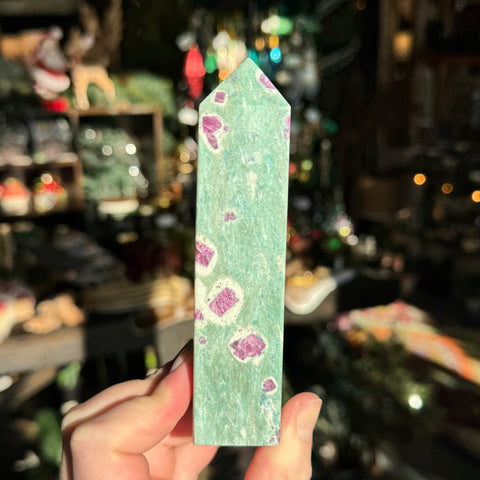 Ravenstone Crystals Ruby Fuchsite "Thomas"