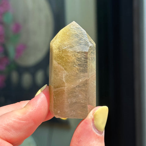 Ravenstone Crystals Rutilated Quartz "Addie"