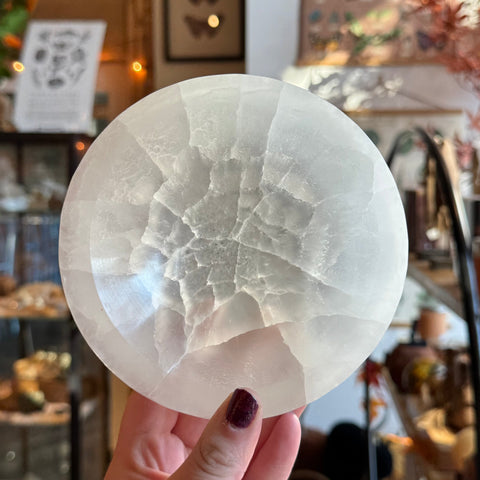 Ravenstone Crystals Selenite Bowl