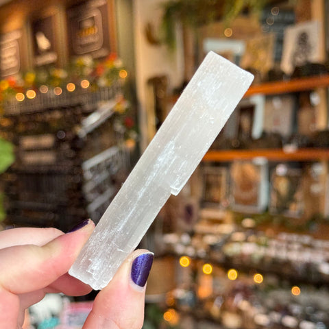 Ravenstone Crystals Selenite Stick