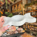 Ravenstone Crystals Selenite Triple Moon Dish