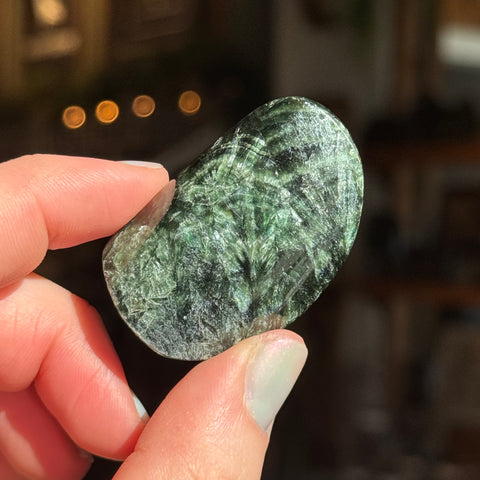 Ravenstone Crystals Seraphinite "Isabel"