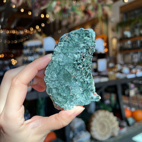 Ravenstone Crystals Seraphinite "Julie"