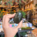 Ravenstone Crystals Sheen Obsidian Palm Stone