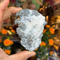 Ravenstone Crystals Silver in Calcite "Claudia"