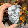 Ravenstone Crystals Silver in Calcite "Claudia"