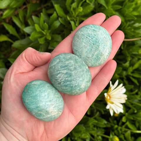 Ravenstone Crystals Size 1 Amazonite Palm Stone