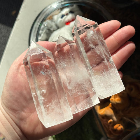 Ravenstone Crystals Size 1 Clear Quartz Point